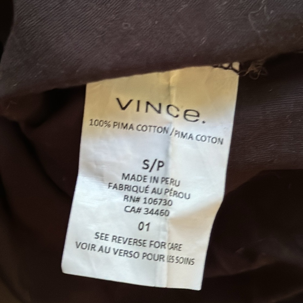 Vince long sleeved black shirt - Small - Picture 3 of 4